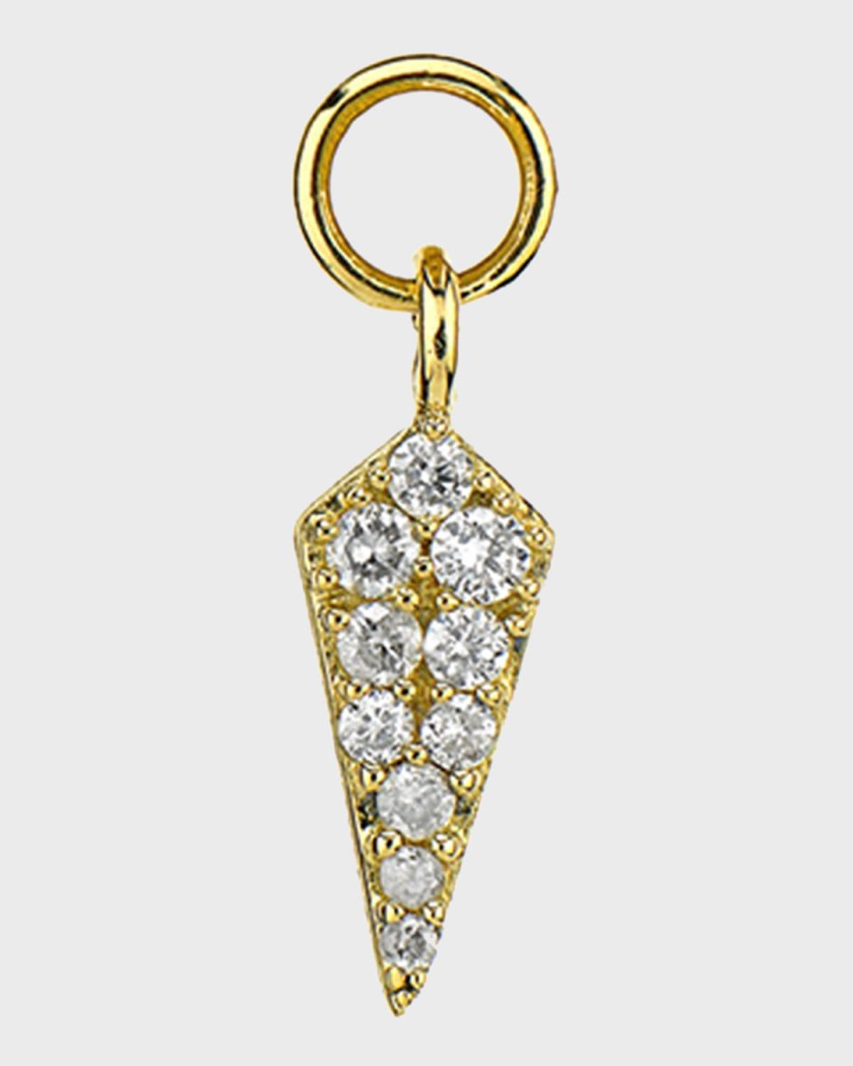 Petite Diamond Dagger Earring Charm